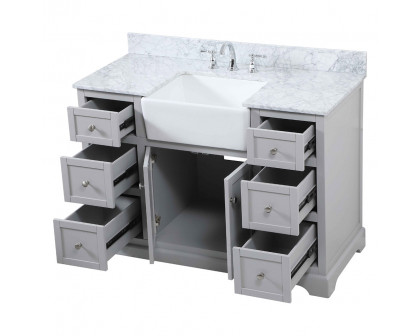 Elegant Bathroom Vanity - Gray (VF60248GR-BS)