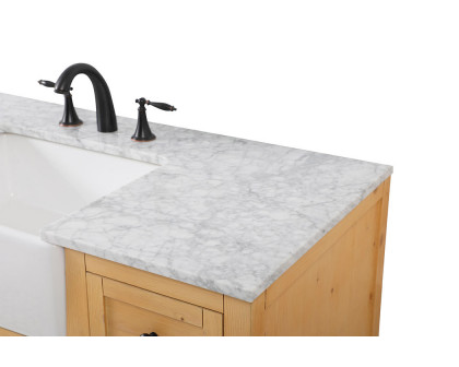 Elegant Bathroom Vanity - Natural Wood (VF60248NW)