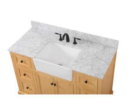 Elegant Bathroom Vanity - Natural Wood (VF60248NW-BS)