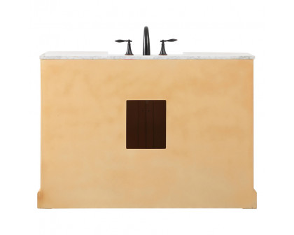 Elegant Bathroom Vanity - Natural Wood (VF60248NW-BS)