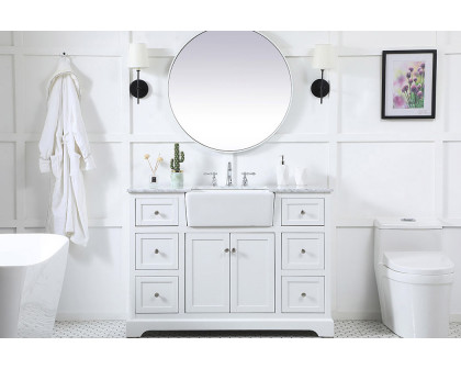 Elegant Bathroom Vanity - White (VF60248WH)