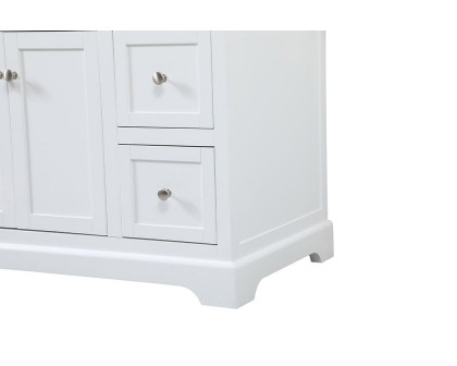 Elegant Bathroom Vanity - White (VF60248WH-BS)