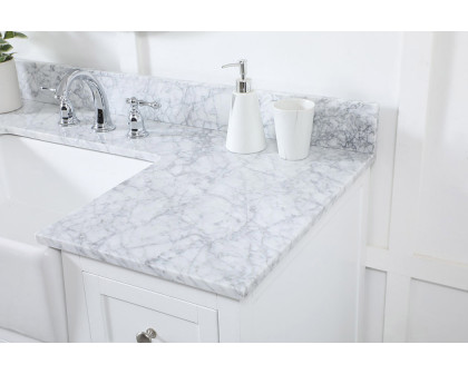 Elegant Bathroom Vanity - White (VF60248WH-BS)