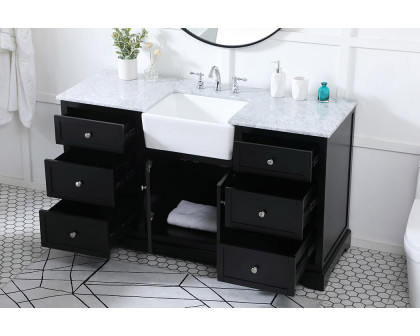 Elegant Bathroom Vanity - Black (VF60260BK)