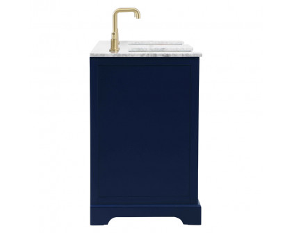 Elegant Bathroom Vanity - Blue (VF60260DBL)