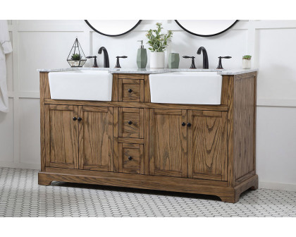 Elegant Bathroom Vanity - Driftwood (VF60260DDW)