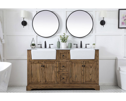 Elegant Bathroom Vanity - Driftwood (VF60260DDW)