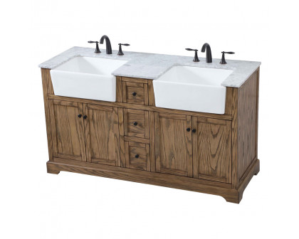 Elegant Bathroom Vanity - Driftwood (VF60260DDW)