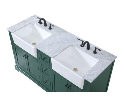 Elegant Bathroom Vanity - Green (VF60260DGN)