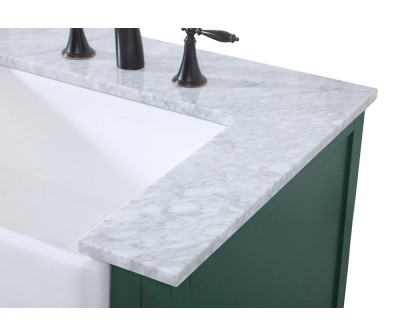 Elegant Bathroom Vanity - Green (VF60260DGN)