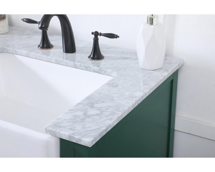 Elegant Bathroom Vanity - Green (VF60260DGN)