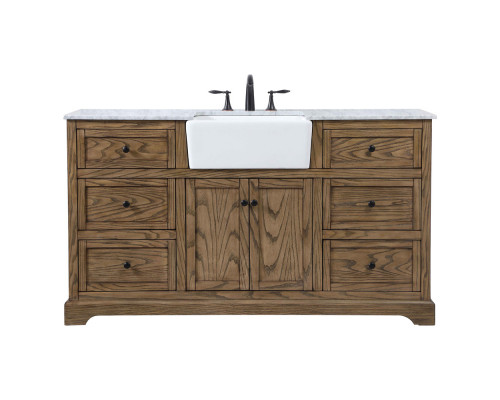 Elegant Bathroom Vanity - Driftwood (VF60260DW)