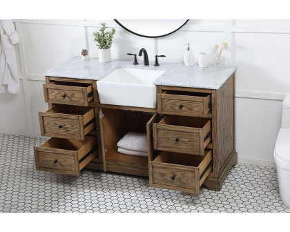 Elegant Bathroom Vanity - Driftwood (VF60260DW)