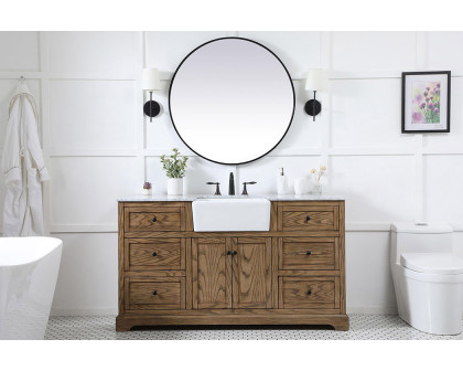 Elegant Bathroom Vanity - Driftwood (VF60260DW)