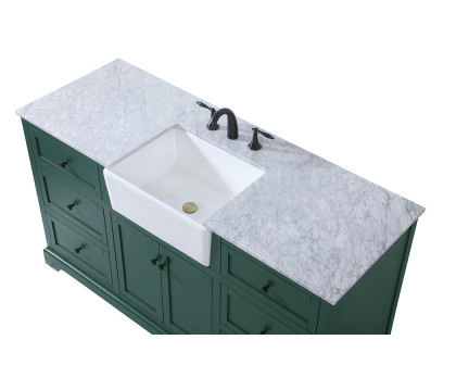 Elegant Bathroom Vanity - Green (VF60260GN)