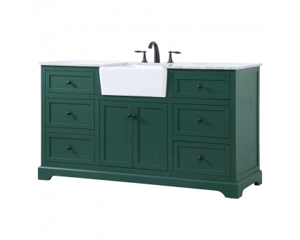 Elegant Bathroom Vanity - Green (VF60260GN)