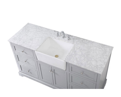 Elegant Bathroom Vanity - Gray (VF60260GR)