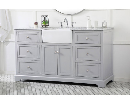 Elegant Bathroom Vanity - Gray (VF60260GR)