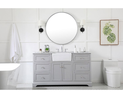 Elegant Bathroom Vanity - Gray (VF60260GR)