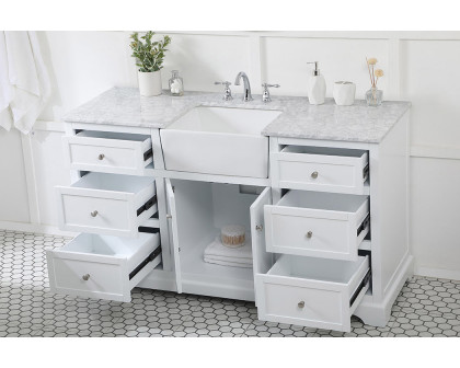 Elegant Bathroom Vanity - White (VF60260WH)