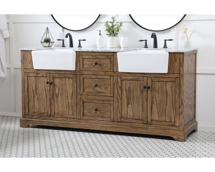 Elegant Bathroom Vanity - Driftwood (VF60272DDW)