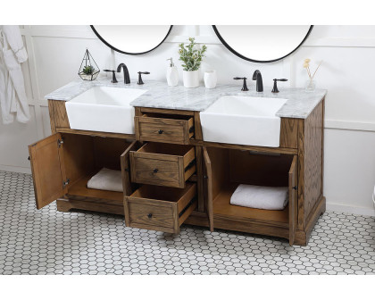 Elegant Bathroom Vanity - Driftwood (VF60272DDW)