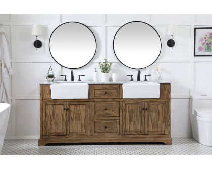 Elegant Bathroom Vanity - Driftwood (VF60272DDW)