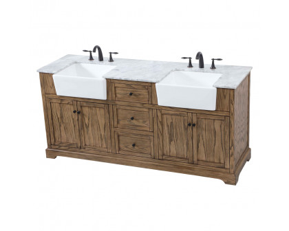 Elegant Bathroom Vanity - Driftwood (VF60272DDW)