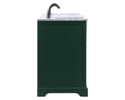 Elegant Bathroom Vanity - Green (VF60272DGN)