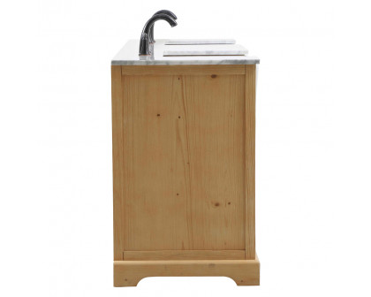 Elegant Bathroom Vanity - Natural Wood (VF60272DNW)