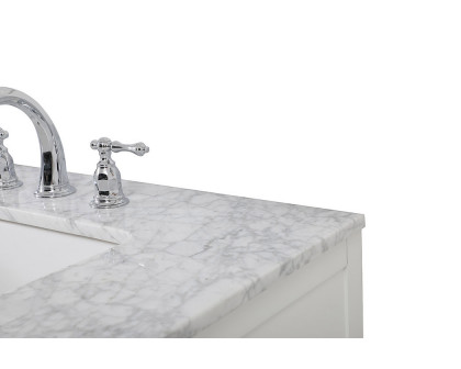 Elegant Bathroom Vanity - White (VF60272DWH)