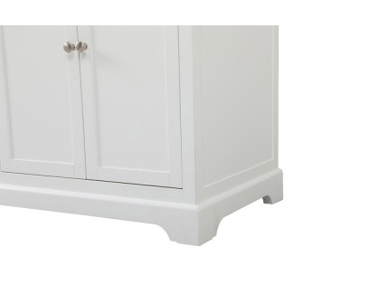 Elegant Bathroom Vanity - White (VF60272DWH)