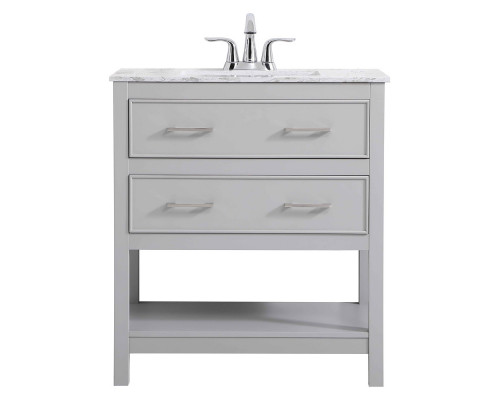 Elegant Bathroom Vanity - Gray (VF90130GR)