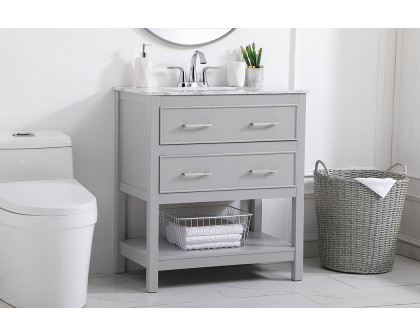 Elegant Bathroom Vanity - Gray (VF90130GR)