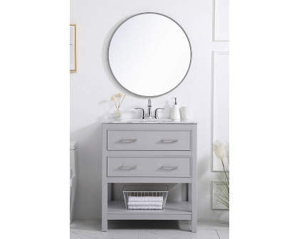 Elegant Bathroom Vanity - Gray (VF90130GR)