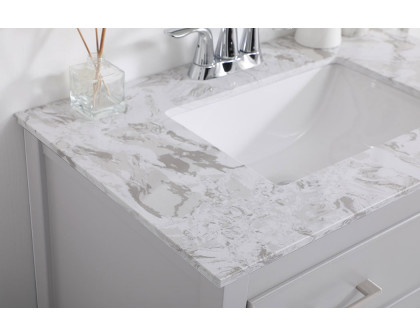 Elegant Bathroom Vanity - Gray (VF90130GR)