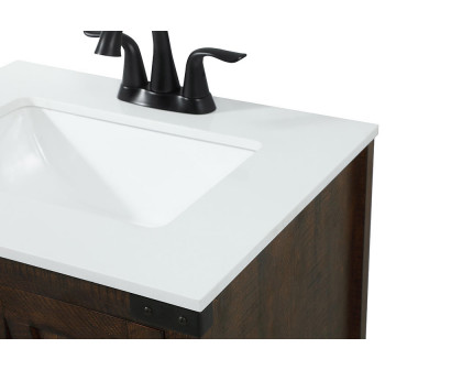 Elegant Bathroom Vanity - Espresso (VF90224EX)