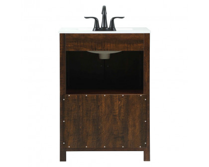 Elegant Bathroom Vanity - Espresso (VF90224EX)