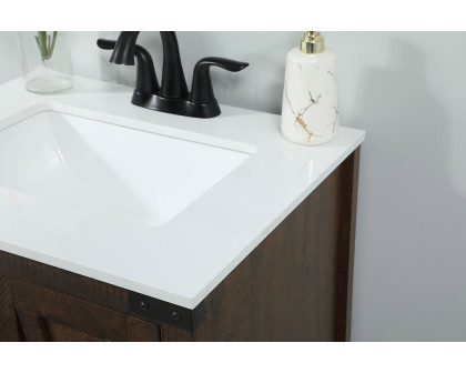 Elegant Bathroom Vanity - Espresso (VF90224EX)