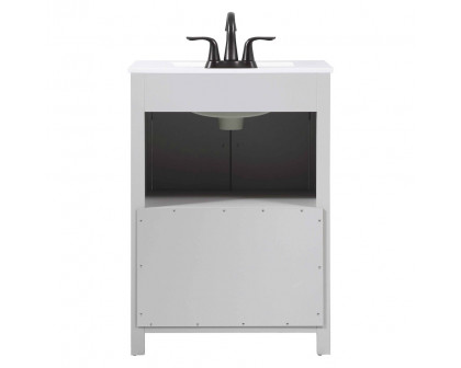 Elegant Bathroom Vanity - Gray (VF90224GR)