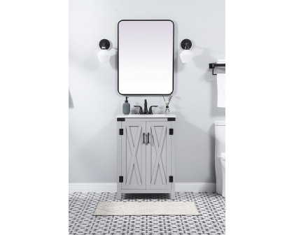 Elegant Bathroom Vanity - Gray (VF90224GR)