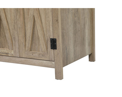 Elegant Bathroom Vanity - Natural Wood (VF90224NT)