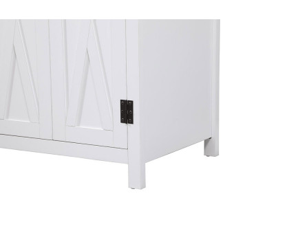 Elegant Bathroom Vanity - White (VF90224WH)