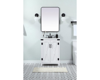 Elegant Bathroom Vanity - White (VF90224WH)