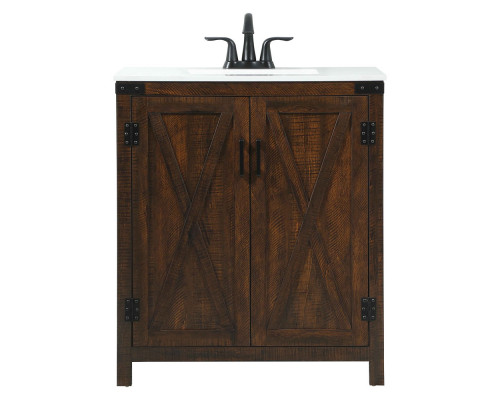 Elegant Bathroom Vanity - Espresso (VF90230EX)