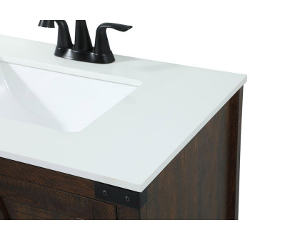 Elegant Bathroom Vanity - Espresso (VF90230EX)