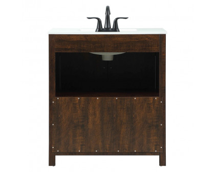 Elegant Bathroom Vanity - Espresso (VF90230EX)