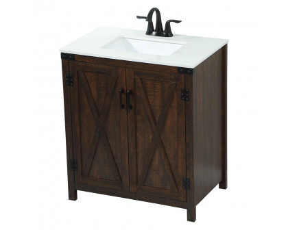 Elegant Bathroom Vanity - Espresso (VF90230EX)