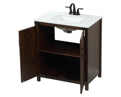 Elegant Bathroom Vanity - Espresso (VF90230EX)