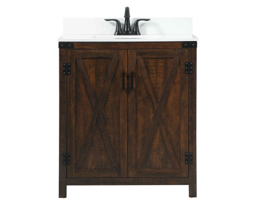 Elegant Bathroom Vanity - Espresso (VF90230EX-BS)